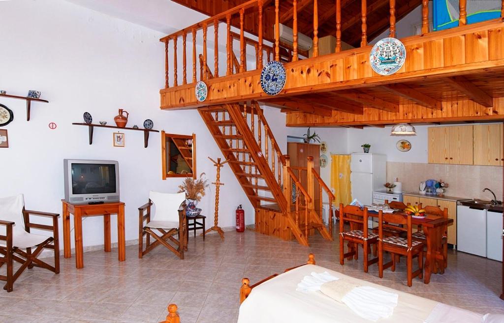 Symi Blue Port Apartment Eksteriør bilde